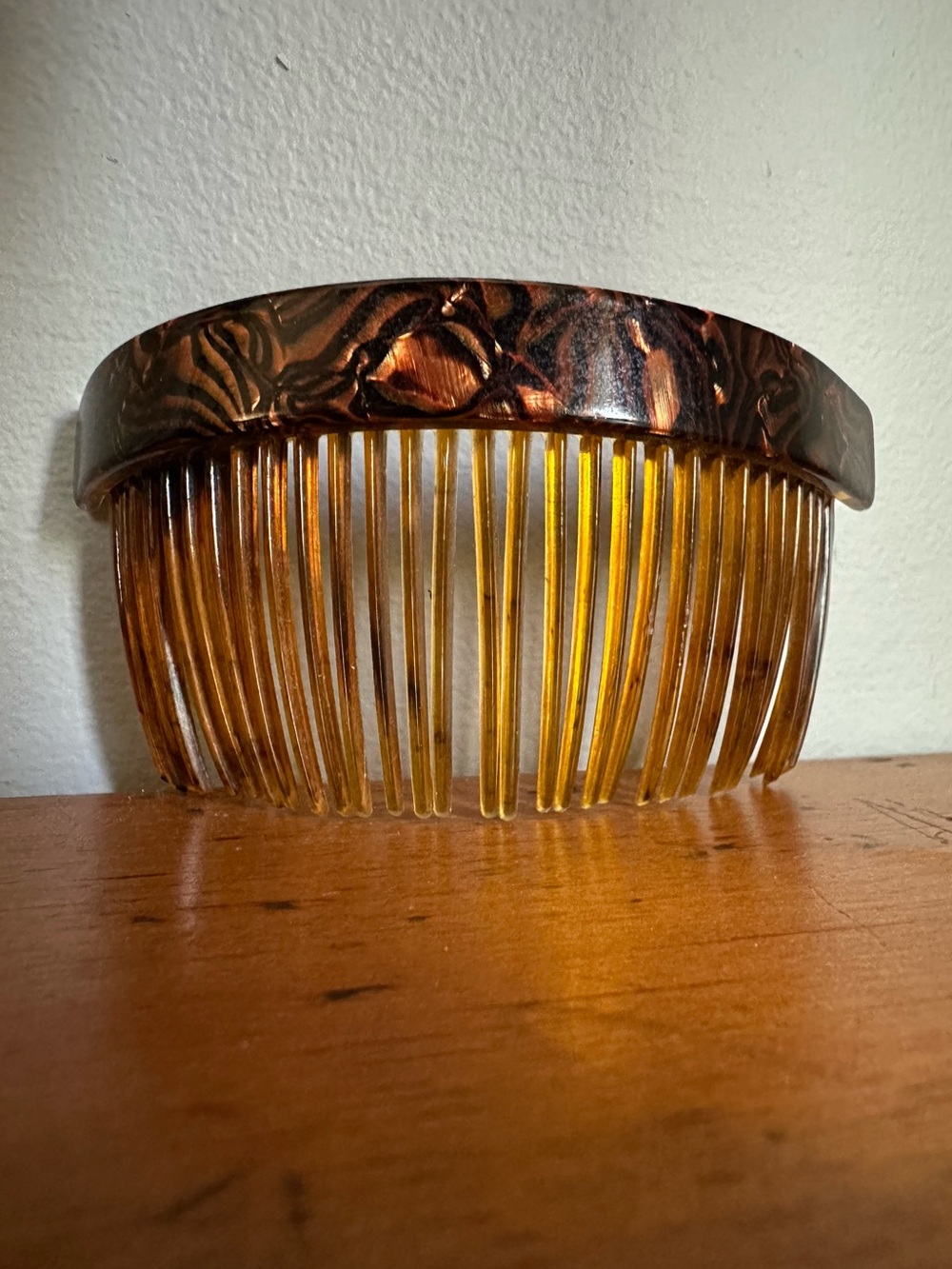 Vintage Tortoise Hair Comb